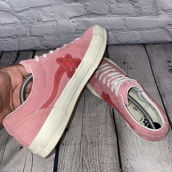Converse Tyler The Creator Golf Le Fleur “Geranium Pink” Chuck Taylor 11M/13W - Picture 6 of 11
